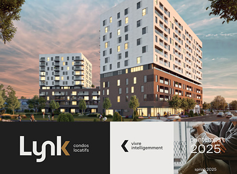 Nouveau projet ! Lynk 5200 De la Savane, Montréal Lynk | vivre intelligemment - nouveaux condos locatifs à Ville Mont-Royal