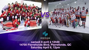 Olymbec Flyers VS Équipe Nationale Féminine !