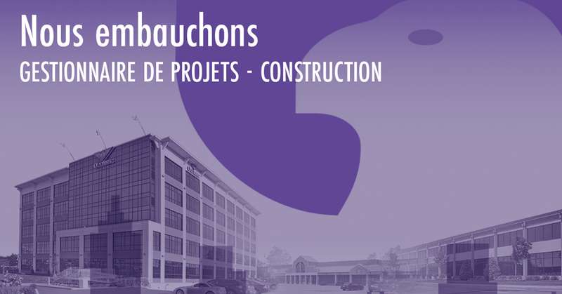 Gestionnaire de projets - Construction